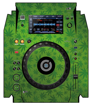 Pioneer DJ XDJ 1000 Skin Weedhead